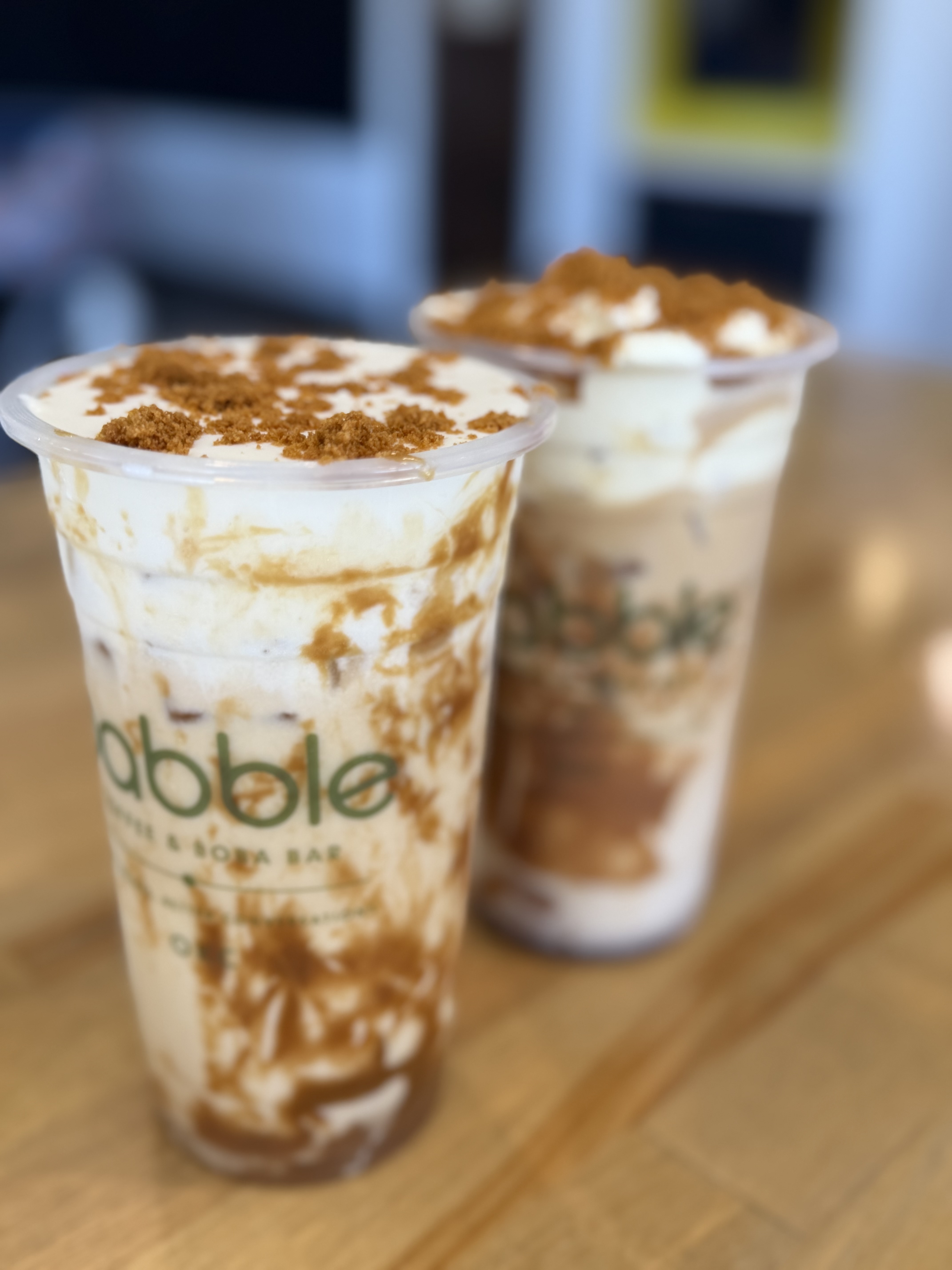 Babble Fall Lattes: Pumpkin Cheesecake Dream, Banana Bread Latte and Cookie Butter Latte
